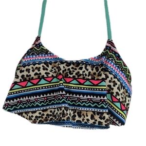Justice Girl's Flutter Halter Style Bikini Top 14